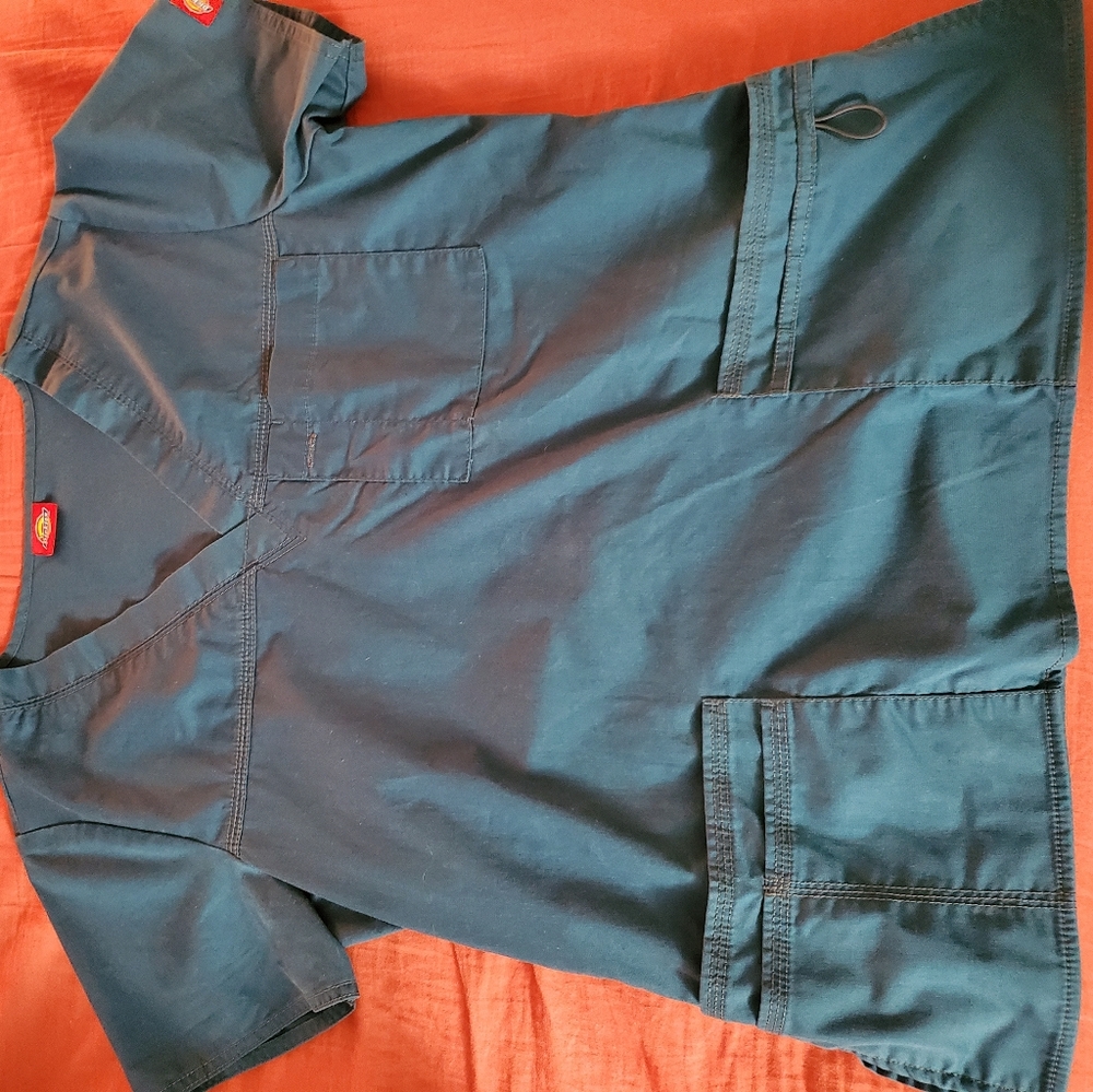 Womens size small scrub top.